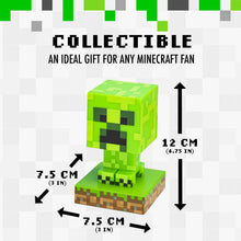 Carica l'immagine nel visualizzatore di Gallery, Minecraft Creeper Icon Light - Prodotto Minecraft con licenza ufficiale