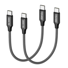 Carica l'immagine nel visualizzatore di Gallery, RAVIAD 240W Cavo USB C a USB C 50CM, PD3.0 Cavo USB Type-C Ricarica Rapida