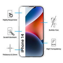 Carica l'immagine nel visualizzatore di Gallery, NEW'C Cover per iPhone 14 + 2x Pellicole Vetro Temperato Trasparente