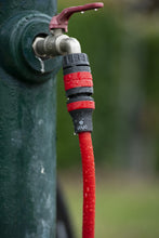 Carica l'immagine nel visualizzatore di Gallery, FITT YOYO 10 m, Tubo Acqua da Giardino Estensibile per Irrigazione con Pistola Multigetto, Rosso