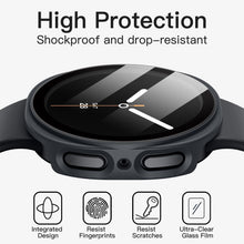 Carica l'immagine nel visualizzatore di Gallery, JETech Cover con Pellicola Protettiva per Galaxy Watch 9/8 44mm, Graphite