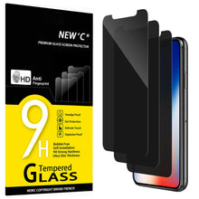 Carica l'immagine nel visualizzatore di Gallery, NEW'C Pellicola Privacy per iPhone 11 Pro/XS/X, Vetro Privacy