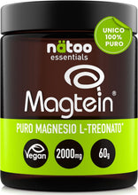 Carica l'immagine nel visualizzatore di Gallery, NÄTOO Magnesio L Treonato Polvere Alto Dosaggio Magtein® 60g Integratore Magnesio L Treonato Puro 2000 Mg Magnesium L Th