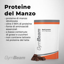 Carica l'immagine nel visualizzatore di Gallery, GymBeam Proteine del Manzo – Proteine in Polvere Idrolizzate con Oltre il 90% – Senza Lattosio, Basso Contenuto di Grass