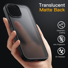 Carica l'immagine nel visualizzatore di Gallery, JETech Cover Opaca per iPhone 13, Nero