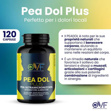 Carica l'immagine nel visualizzatore di Gallery, OVF PEA Integratore Plus 600mg con Boswellia e Quercetina in Sinergia, 120 cps, Pea Ultra-Micronizzata, Supporto per Dis