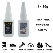 Carica l'immagine nel visualizzatore di Gallery, CIANOACRILITO FLACONE DA 20 GR.