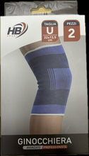 Carica l'immagine nel visualizzatore di Gallery, V&amp;AMYA 2 pezzi Ginocchiera uso sportivo ad alta compressione - tutore ginocchia -legamenti rotula rotulea - fascia elast