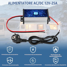 Carica l'immagine nel visualizzatore di Gallery, Trasformatore di tensione da 240 V a 12 V AC, Adattatore per riscaldamento ad aria diesel da 5 kW 8 kW, potenza in uscit