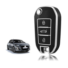 Carica l'immagine nel visualizzatore di Gallery, Cover Chiave Auto per Peugeot 208 308 2008 3008 Citroen C3 C4 C5