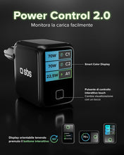 Carica l'immagine nel visualizzatore di Gallery, SBS Pulse Power 70W USB-C, Tecnologia GaN, Power Delivery (PD 3.0 PPS)
