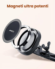 Carica l'immagine nel visualizzatore di Gallery, APPS2Car Porta Cellulare Auto Magnetico per MagSafe, Supporto Telefono per Lettore CD con Rotazione a 360°, Magnete Pote