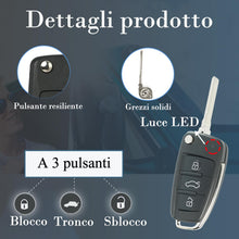 Carica l'immagine nel visualizzatore di Gallery, SUPALAND Guscio Chiave di Ricambio a 3 Tasti Per Telecomando Auto Con Lama Compatibile Con Audi A1 A2 A3 A4 A6 Q1 Q3 Q5 