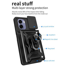 Carica l'immagine nel visualizzatore di Gallery, Cover Compatibile con OPPO A6X 4G / 5G / OPPO A6 4G /5G (6.75") Nero