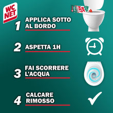 Carica l'immagine nel visualizzatore di Gallery, Wc Net Disincrostante: Disinfettante Gel per Sanitari e Superfici 700ml x 3