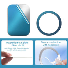 Carica l'immagine nel visualizzatore di Gallery, 16 Pezzi Magneti Adesivi, Nastro Magnetico Adesivo e Calamite Piccole, Lamine di Acciaio Autoadesive per Fissaggio Magne
