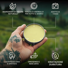 Carica l'immagine nel visualizzatore di Gallery, Striking Viking Balsamo per barba da uomo, Beard Balm – Balsamo per barba Leave-in con burro di karitè, tea tree, argan 