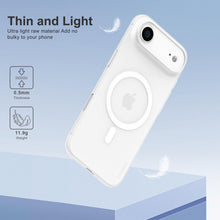 Carica l'immagine nel visualizzatore di Gallery, memumi Custodia con Magnetica per iPhone Air [Compatibile Mag-Safe] - Ultra Sottile 0.3mm, Cover Posteriore Opaca e Morb