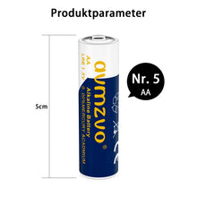 Carica l'immagine nel visualizzatore di Gallery, Batterie AA, LR6, 1,5 V, 64 pezzi, alcaline, a lunga durata, potenti, utilizzabili per giocattoli, sveglie e altri dispo