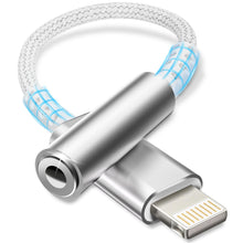 Carica l'immagine nel visualizzatore di Gallery, Adattatore i Phone Jack 3,5 mm [Certificato MFi] Adattatore Jack