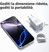 Carica l'immagine nel visualizzatore di Gallery, 【3-pack】Caricatore USB C da 25 W, Spina Type-C PD 3.0 adattatore di alimentazione universale USB C caricatore rapido com