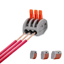 Carica l'immagine nel visualizzatore di Gallery, CESFONJER Connettori compatti per conduttori, Premium PCT-212/213/214/215 Kit assortimento di dadi, morsettiera Connetto