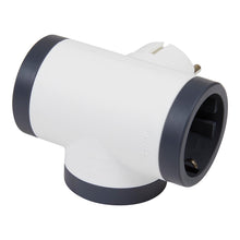 Carica l'immagine nel visualizzatore di Gallery, Bticino Legrand LG-694520 Multi Adattatore Presa Tripla, 3 Prese Schuko Standard Tedesco, Spina Grande 16A, Presa multip