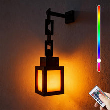 Carica l'immagine nel visualizzatore di Gallery, Lanterna Notturna 3D Pixelated, 16 Colori Pixelated Lantern