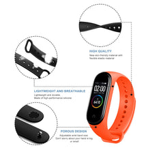 Carica l'immagine nel visualizzatore di Gallery, BANGTING 20 Pezzi Cinturino Compatibile con Xiaomi Mi Band 4 / Xiaomi Mi Band 3, Braccialetto Ricambio Bracciali Cover M