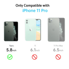 Carica l'immagine nel visualizzatore di Gallery, XTCASE Cover Magnetica per iPhone 11 Pro Traslucida Opaca, Nero
