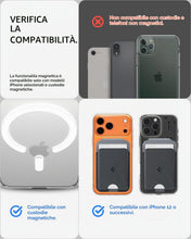 Carica l'immagine nel visualizzatore di Gallery, Spigen Nano Pop S MagFit Portafoglio Magnetico 5 Carte MagSafe &amp; Pixelsnap