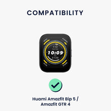 Carica l'immagine nel visualizzatore di Gallery, kwmobile 2x Cinturino Silicone Fibbia Compatibile con Huami 22mm Amazfit Bip 6 / Bip 5 / GTS 3 / Balance 2 Cinturino - C