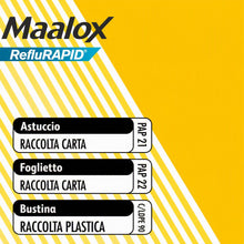 Carica l'immagine nel visualizzatore di Gallery, Maalox Reflurapid Blocca il Reflusso Gastroesofageo, Riduce Bruciore e Acidità di Stomaco, anche in Gravidanza - con Bic