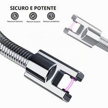 Carica l'immagine nel visualizzatore di Gallery, Gvolatee Accendino Elettrico, Accendini USB Ricaricabile，360° Flessibile Accendigas Elettrico Cucina Accendino Lungo Ant