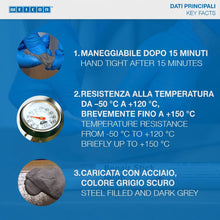 Carica l'immagine nel visualizzatore di Gallery, Weicon Barretta Acciaio, 2 Componenti Adesivo Speciale Per Parti Metalliche, 57G