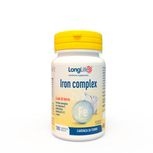 Carica l'immagine nel visualizzatore di Gallery, LongLife® Iron complex | 4 sali di ferro ad alta biodisponibilità | Con vitamina C e B12, acido folico e rame | Oltre 3 