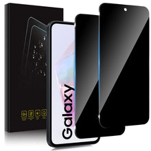 Carica l'immagine nel visualizzatore di Gallery, Holilo per Samsung Galaxy A35/A55 5G Vetro Temperato Privacy Pellicola Protettiva, 2 Pezzi Anti Spy Schermo Protezione S