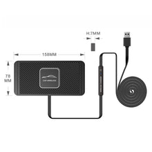 Carica l'immagine nel visualizzatore di Gallery, Caricatore Wireless per iPhone, 10W Piastra di Ricarica Rapida Qi