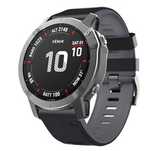 Carica l'immagine nel visualizzatore di Gallery, NotoCity Cinturino per Garmin Fenix 6X/Fenix 6X PRO/Fenix 3/Fenix 3 HR/5X/Fenix 5X Plus/, 26mm Cinturino di Ricambio in 