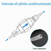 Carica l'immagine nel visualizzatore di Gallery, Fousenuk Pompa Manuale, Pompa Travaso Gasolio con 2M Tubo a Sifone in Gomma per Barche, Auto Vehicle, Pompa Carburante P