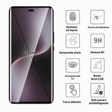Carica l'immagine nel visualizzatore di Gallery, 2 Pezzi 3D Vetro Temperato per Honor Magic 7 Lite 5G Pellicola Prottetiva,Anti Graffio,Copertura Completa,Anti-Impronte 
