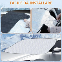 Carica l'immagine nel visualizzatore di Gallery, Copri Parabrezza per Auto, Protezione da Neve e grandine,A