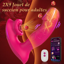 Carica l'immagine nel visualizzatore di Gallery, Vibratoreper Donna Professionale Punto G Squirting,Succhia clitoride per do
