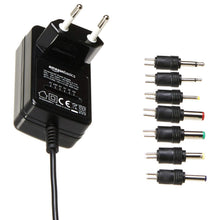 Carica l'immagine nel visualizzatore di Gallery, Amazon Basics Adattatore di alimentazione DC universale con 7 connettori rimovibili, 3-12 V, 6 W, Adatto per piccoli ele