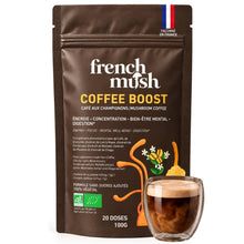 Carica l'immagine nel visualizzatore di Gallery, French Mush BOOST Caffè Bio ai 5 Funghi - 20 Dosi