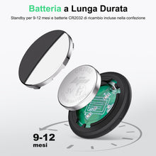 Carica l'immagine nel visualizzatore di Gallery, Localizzatore Smart Air Tracker Tag Compatibile Apple Dov'è (solo iOS) Batteria di Ricambio Inclusam, Adatto per Chiavi,