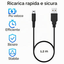 Carica l'immagine nel visualizzatore di Gallery, Tobfit Cavo di ricarica per Nintendo 3DS, cavo di ricarica USB per Nintendo New 3DS XL / 3DS XL/2DS/New 2DS XL/DS/DSI/DS