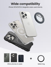 Carica l'immagine nel visualizzatore di Gallery, Lamicall Supporto ad Anello, Supporto Metallo Magnetismo [Super Magnetismo]