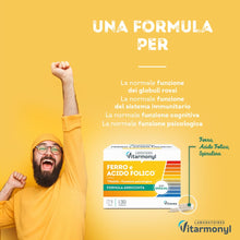 Carica l'immagine nel visualizzatore di Gallery, Vitarmonyl Ferro - Contro le Carenze Con Acido Folico - 30 capsule