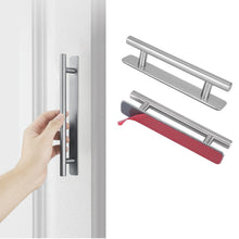 Carica l'immagine nel visualizzatore di Gallery, 2 Pz Maniglia Adesiva Senza Foratura Acciaio Inox per Mobili, 14.8 x 2.4CM
